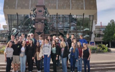 Účastníci projektu Erasmus+ zdraví z Lipska