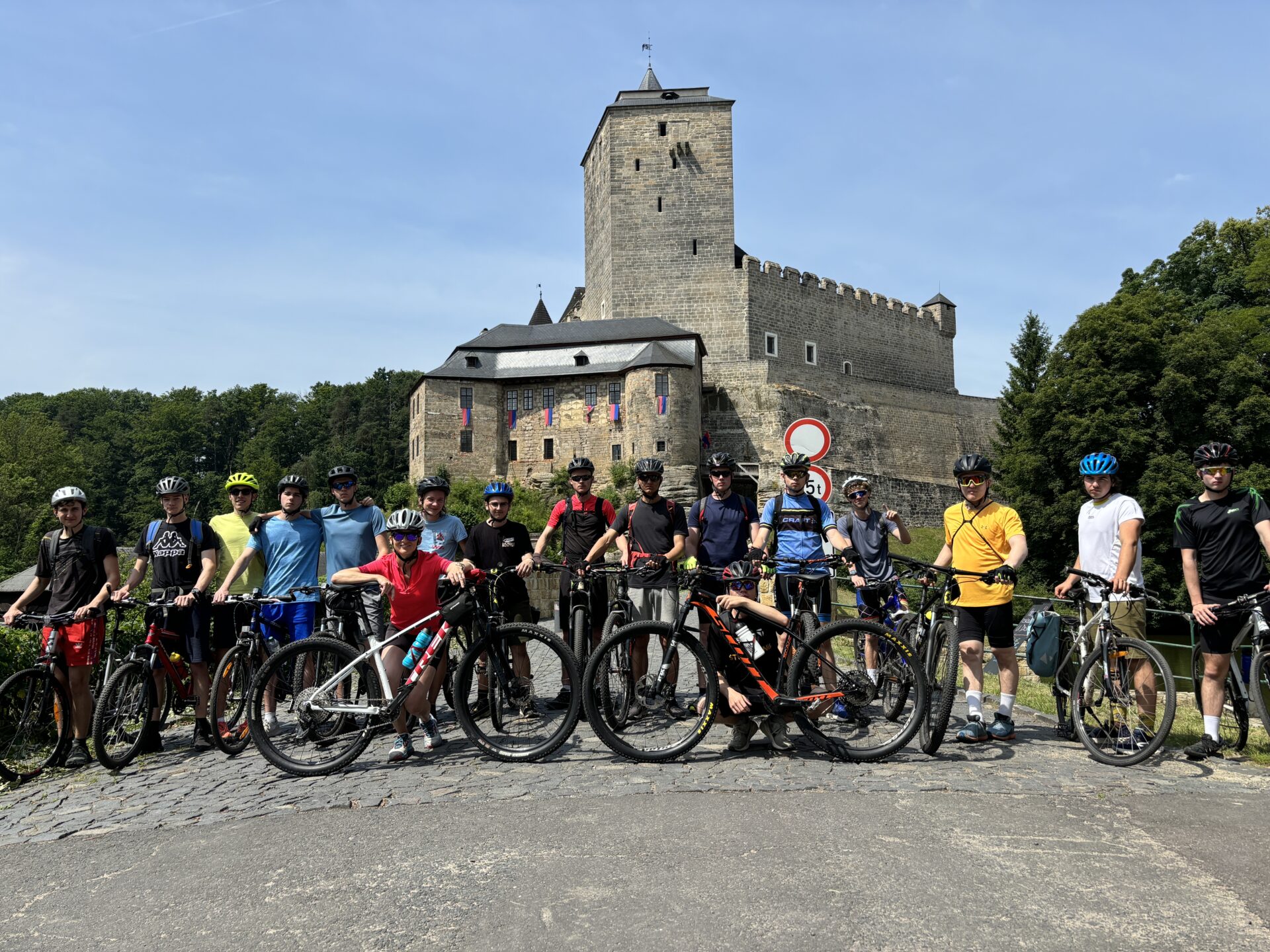 Septimy zdraví z cyklisťáku
