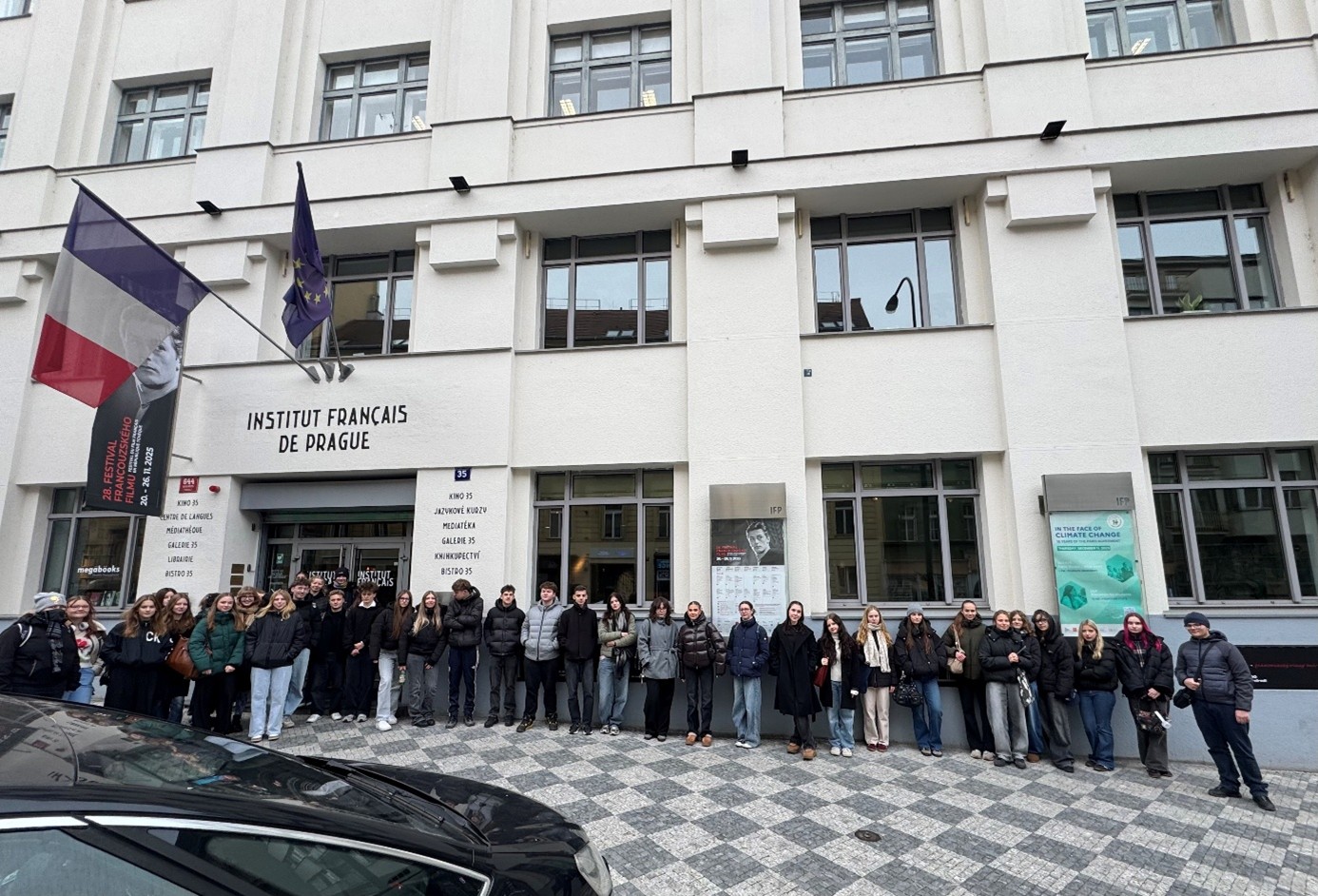 Návštěva Festivalu francouzského filmu