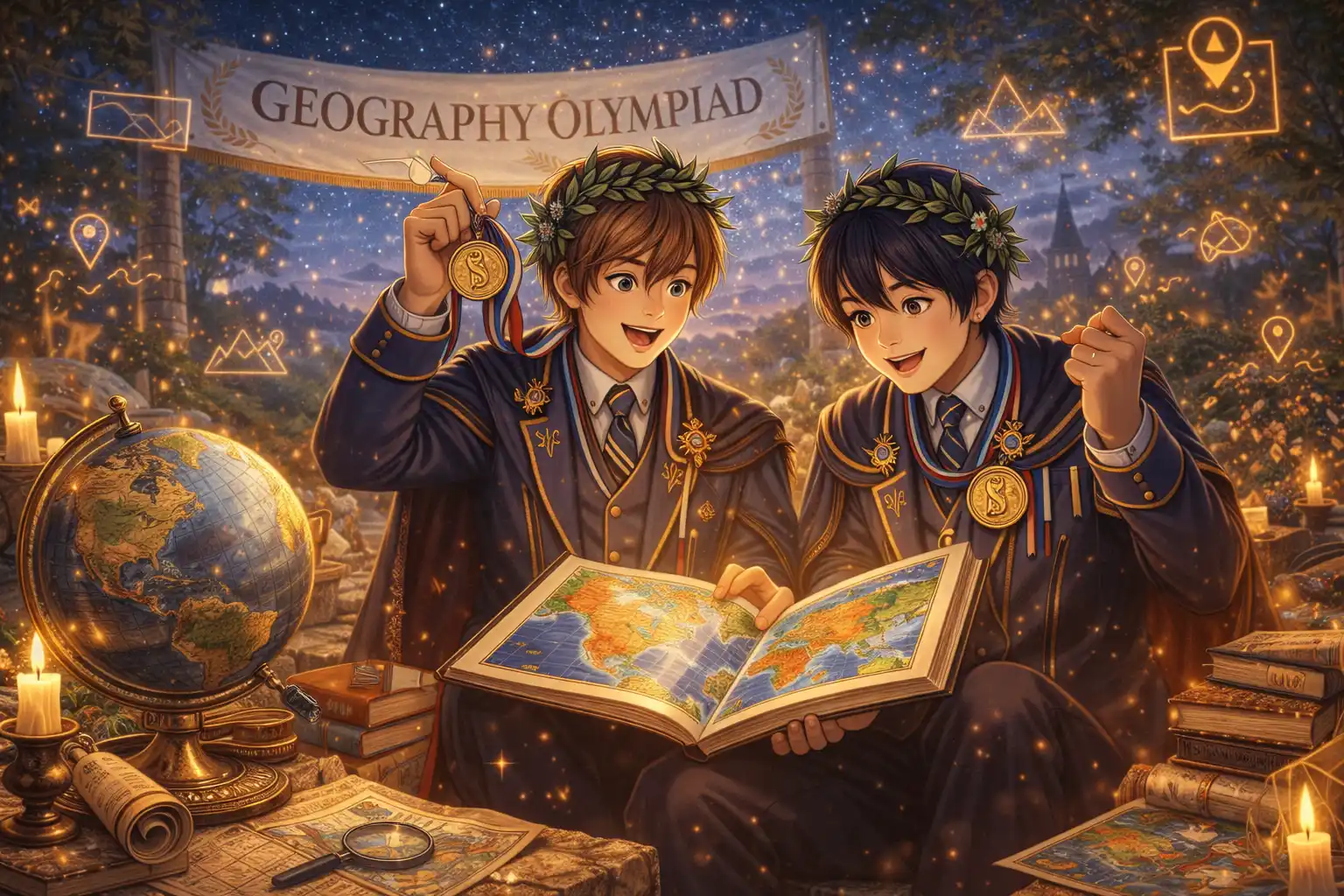 Úspěch v&nbsp;geografické olympiádě
