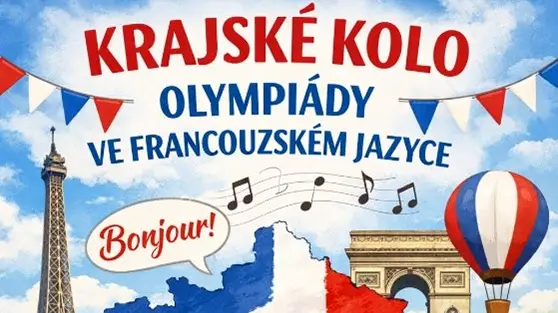 Skvělý výsledek na krajském kole Olympiády ve francouzském jazyce