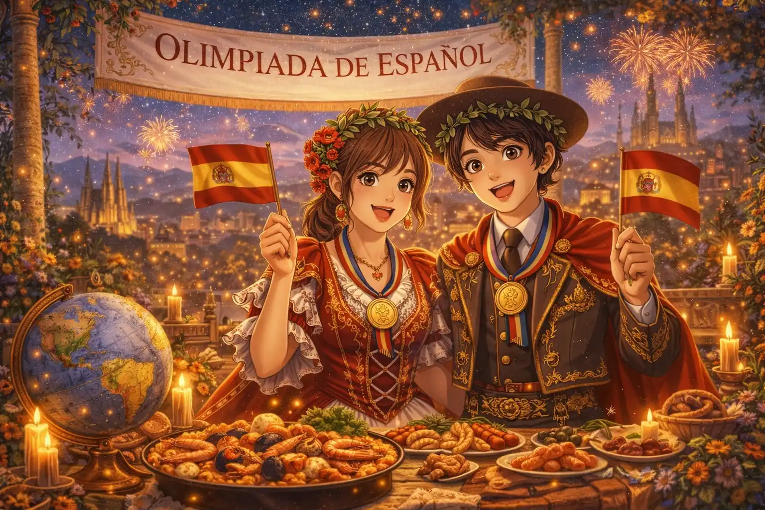 Výborný výsledek v&nbsp;krajském kole olympiády ve španělském jazyce