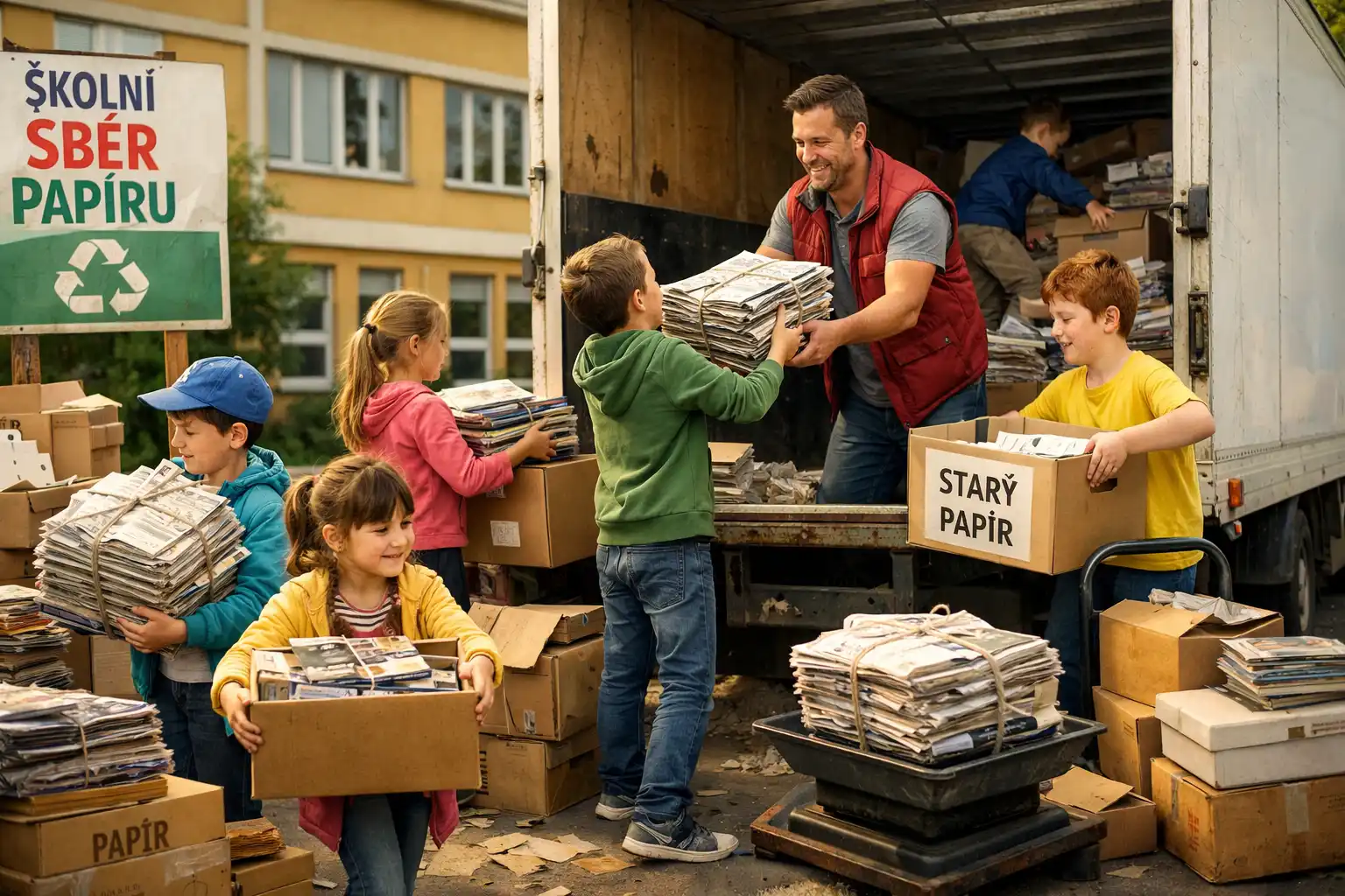 Jarní týdenní sběr